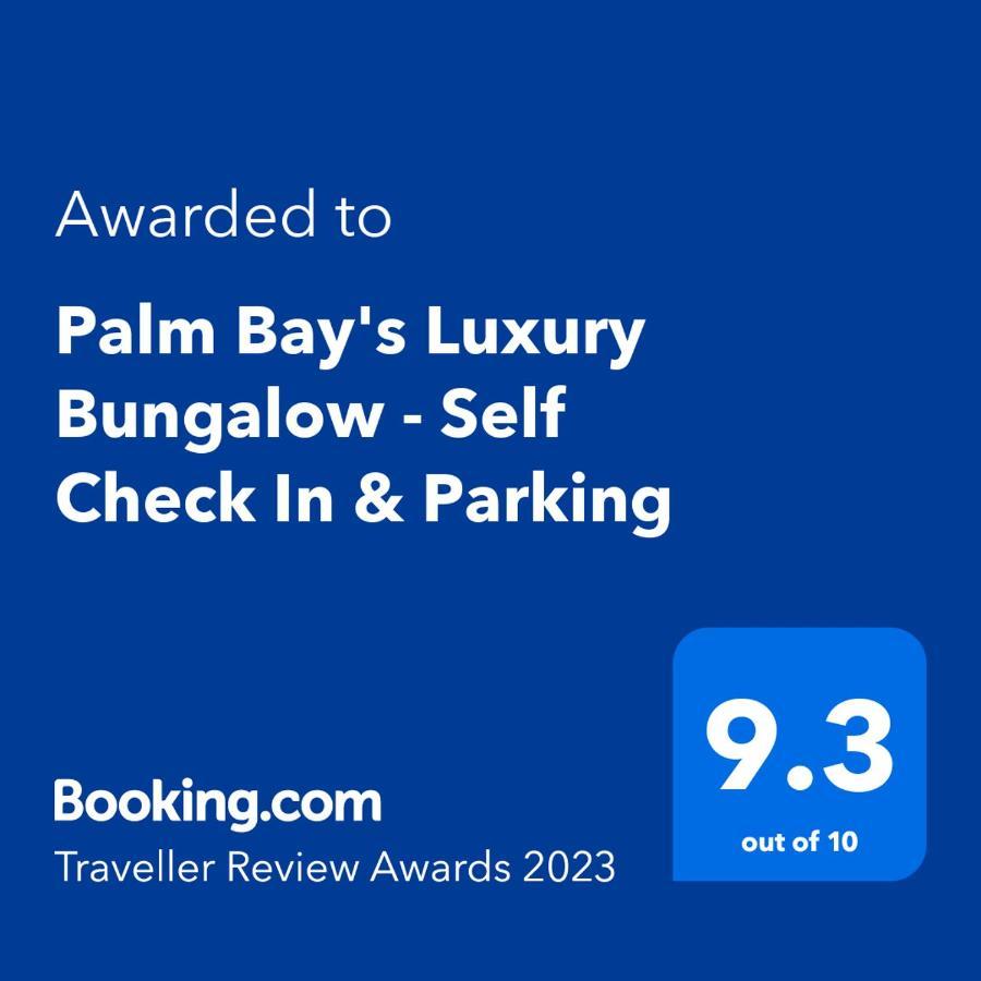 Palm Bay'S Luxury Bungalow - Self Check In & Parking Villa Margate Eksteriør billede